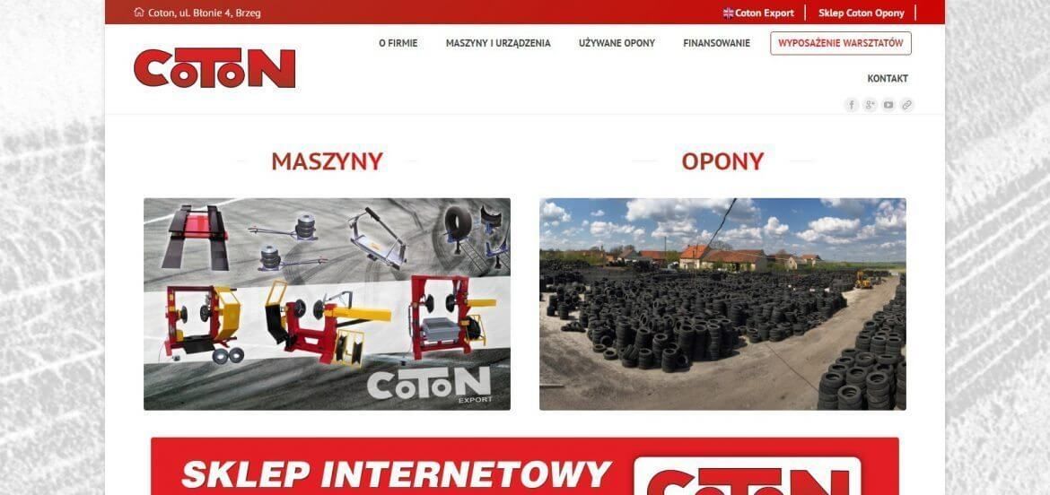 Sklep internetowy: sklep.coton-opony.pl